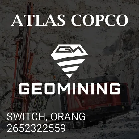 2652322559 ПЕРЕКЛЮЧАТЕЛЬ, ОРАНЖЕВЫЙ Atlas Copco / Epiroc