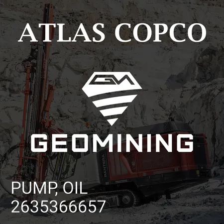 2635366657 НАСОС, МАСЛО Atlas Copco / Epiroc