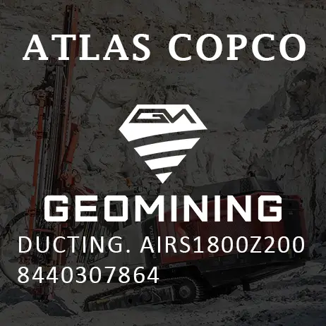 8440307864 ВОЗДУХОВОДЫ  ВОЗДУХОВОДЫ1800Z200 Atlas Copco / Epiroc