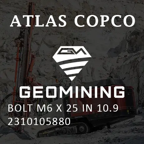 2310105880 БОЛТ M6 X 25 ДЮЙМОВ 10.9 Atlas Copco / Epiroc
