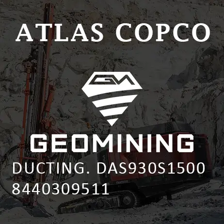 8440309511 ВОЗДУХОВОДЫ  DAS930S1500 Atlas Copco / Epiroc