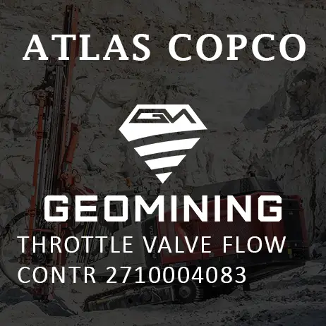 2710004083 ДРОССЕЛЬНЫЙ КЛАПАН УПРАВЛЕНИЯ ПОТОКОМ Atlas Copco / Epiroc