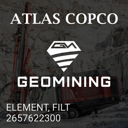 2657622300 ЭЛЕМЕНТ, ФИЛЬТР Atlas Copco / Epiroc