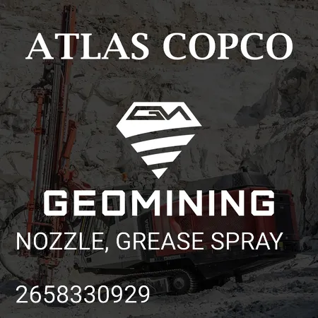 2658330929 ФОРСУНКА, РАСПЫЛЕНИЕ СМАЗКИ Atlas Copco / Epiroc