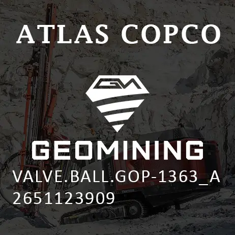 2651123909 КЛАПАН ШАРОВОЙ GOP-1363_A Atlas Copco / Epiroc