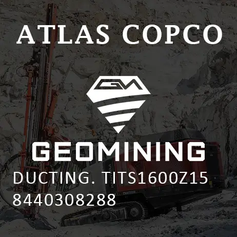 8440308288 ВОЗДУХОВОД  TITS1600Z15 Atlas Copco / Epiroc