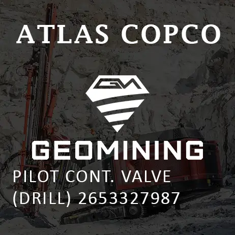 2653327987 УПРАВЛЯЮЩИЙ КЛАПАН (СВЕРЛО) Atlas Copco / Epiroc