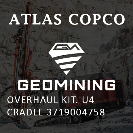 3719004758 КОМПЛЕКТ ДЛЯ РЕМОНТА  КРЕЙДЛ U4 Atlas Copco / Epiroc