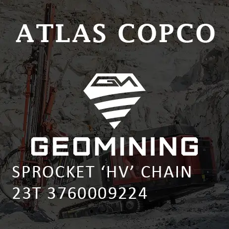 3760009224 ЦЕПЬ 'HV' ЗВЕЗДОЧКА 23T Atlas Copco / Epiroc