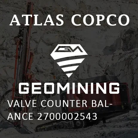 2700002543 БАЛАНС ПРОТИВОПОЛОЖНОГО КЛАПАНА Atlas Copco / Epiroc