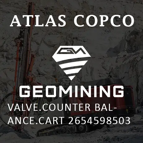 2654598503 КЛАПАН  ПРОТИВОВЕС  ТЕЛЕЖКА Atlas Copco / Epiroc