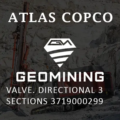 3719000299 КЛАПАН  НАПРАВЛЯЮЩИЙ 3-Х СЕКЦИОННЫЙ Atlas Copco / Epiroc