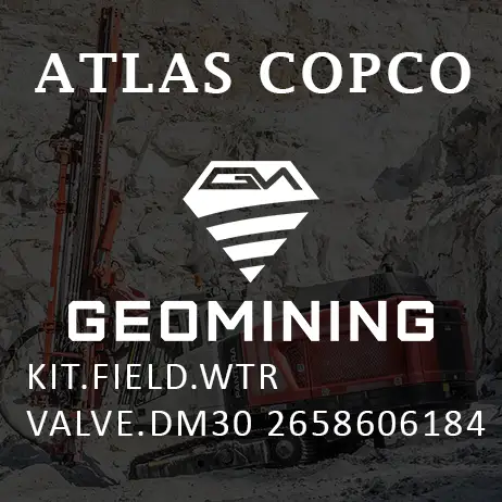 2658606184 КОМПЛЕКТ ПОЛЕВОЙ ВОДЯНОЙ КЛАПАН DM30 Atlas Copco / Epiroc
