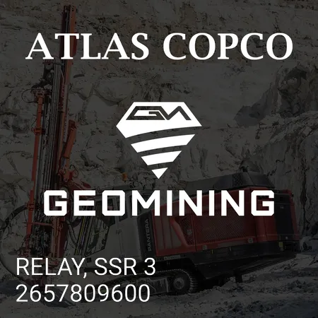 2657809600 РЕЛЕ, ССР 3 Atlas Copco / Epiroc