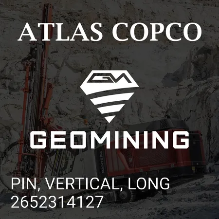 2652314127 ШТИФТ, ВЕРТИКАЛЬНЫЙ, ДЛИННЫЙ Atlas Copco / Epiroc