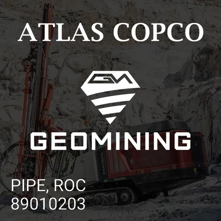 89010203 ТРУБА, ОКР Atlas Copco / Epiroc