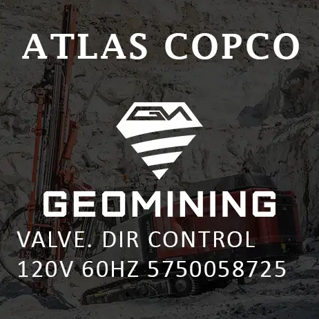 5750058725 КЛАПАН  НАПРАВЛЯЮЩИЙ УПРАВЛЕНИЕ 120В 60ГЦ Atlas Copco / Epiroc