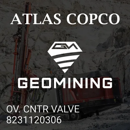8231120306 ОВ. ЦЕНТРАЛЬНЫЙ КЛАПАН Atlas Copco / Epiroc