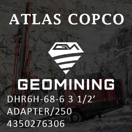 4350276306 DHR6H-68-6 3 1/2' АДАПТЕР/250 Atlas Copco / Epiroc