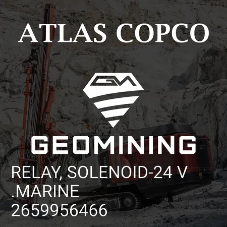 2659956466 РЕЛЕ, ЭЛЕКТРОМАГНИТНОЕ-24 V.MARINE Atlas Copco / Epiroc