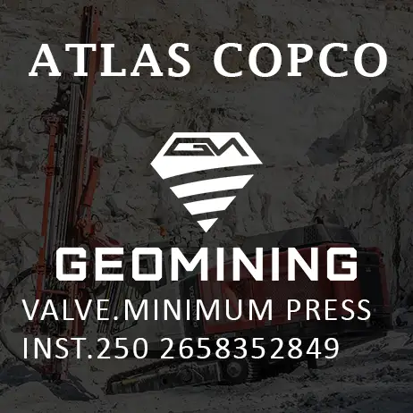 2658352849 КЛАПАН  МИНИМАЛЬНОЕ ДАВЛЕНИЕ  ИНСТ  250 Atlas Copco / Epiroc