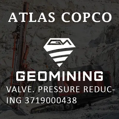 3719000438 КЛАПАН  РЕДУКЦИОННЫЙ Atlas Copco / Epiroc