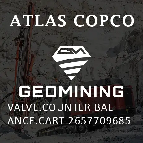 2657709685 КЛАПАН  ПРОТИВОВЕС  ТЕЛЕЖКА Atlas Copco / Epiroc