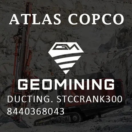 8440368043 ВОЗДУХОВОД  STCCRANK300 Atlas Copco / Epiroc