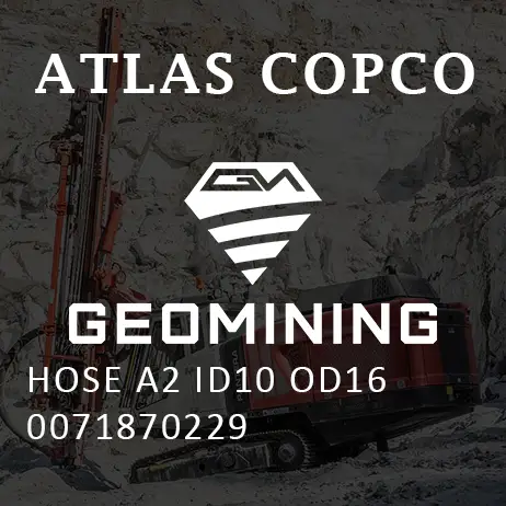 0071870229 ШЛАНГ A2 ID10 OD16 Atlas Copco / Epiroc