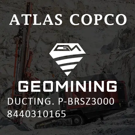 8440310165 ВОЗДУХОВОД  P-BRSZ3000 Atlas Copco / Epiroc