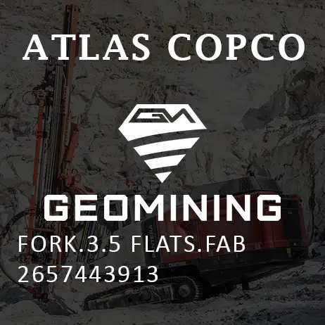 2657443913 ВИЛКА  3 5 ПЛОСКОСТЬ  FAB Atlas Copco / Epiroc