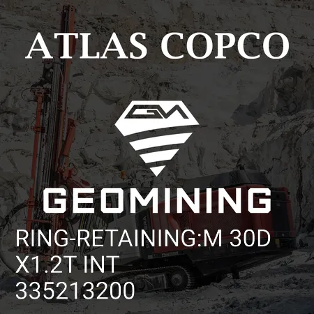 335213200 КОЛЬЦО СТОПОРНОЕ:M 30DX1.2T INT Atlas Copco / Epiroc