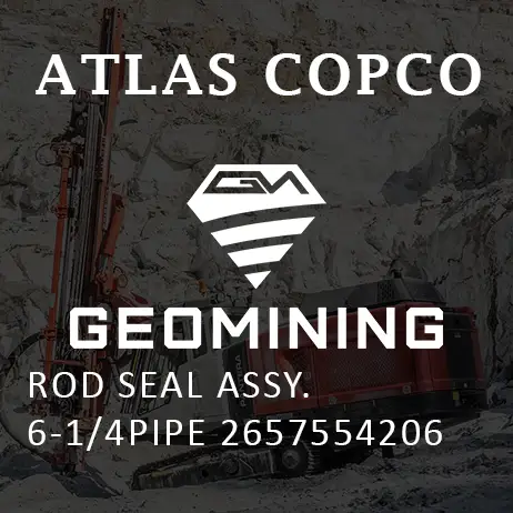 2657554206 УПЛОТНЕНИЕ ШТОКА В СБОРЕ  6-1/4 ТРУБЫ Atlas Copco / Epiroc