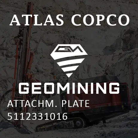 5112331016 ПРИКРЕПЛЯЕМАЯ ПЛАСТИНА Atlas Copco / Epiroc