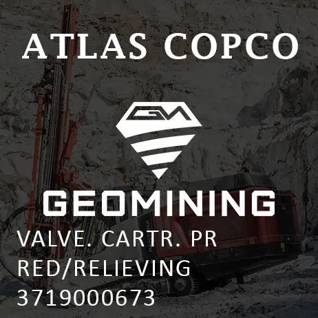 3719000673 КЛАПАН  КАРТР. PR КРАСНЫЙ/РАЗГРУЗОЧНЫЙ Atlas Copco / Epiroc