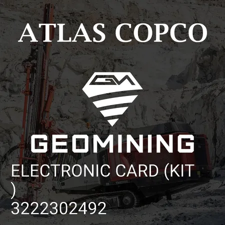 3222302492 ЭЛЕКТРОННАЯ КАРТА (КОМПЛЕКТ) Atlas Copco / Epiroc