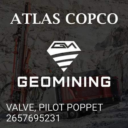 2657695231 КЛАПАН, ПИЛОТНЫЙ ТАРЛЕНЧАТЫЙ Atlas Copco / Epiroc