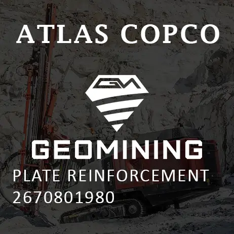 2670801980 АРМИРОВАНИЕ ПЛАСТИНАМИ Atlas Copco / Epiroc