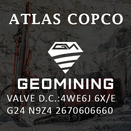 2670606660 КЛАПАН DC:4WE6J 6X/E G24 N9Z4 Atlas Copco / Epiroc