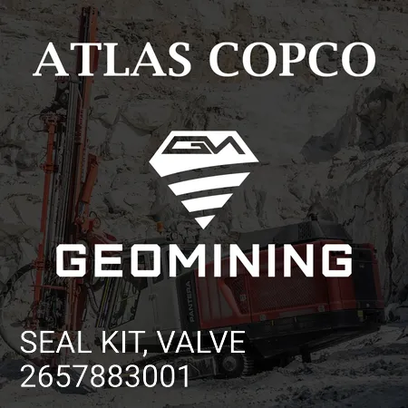 2657883001 КОМПЛЕКТ УПЛОТНЕНИЙ, КЛАПАН Atlas Copco / Epiroc