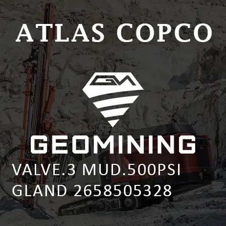 2658505328 КЛАПАН  3 ГРЯЗИ  500PSI САЛЬНИК Atlas Copco / Epiroc