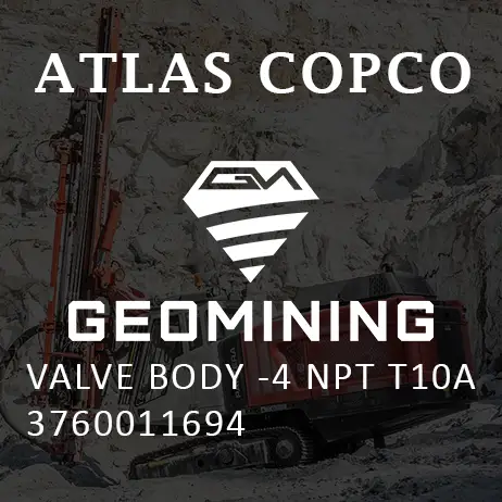 3760011694 КОРПУС КЛАПАНА -4 NPT T10A Atlas Copco / Epiroc