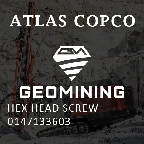 0147133603 ВИНТ С ШЕСТИГРАННОЙ ГОЛОВКОЙ Atlas Copco / Epiroc