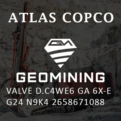 2658671088 КЛАПАН D.C4WE6 GA 6X-E G24 N9K4 Atlas Copco / Epiroc
