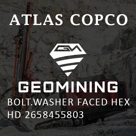 2658455803 БОЛТ  С ШАЙБОЙ  ШЕСТИГРАННАЯ ГОЛОВА Atlas Copco / Epiroc