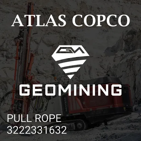 3222331632 ТЯНИТЕ ВЕРЕВКУ Atlas Copco / Epiroc