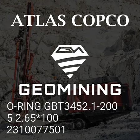 2310077501 УПЛОТНИТЕЛЬНОЕ КОЛЬЦО GBT3452.1-2005 2,65*100 Atlas Copco / Epiroc