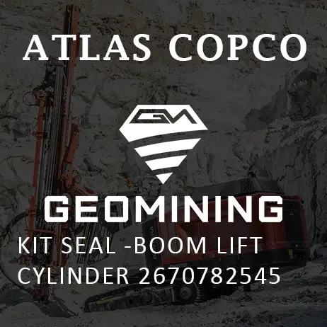 2670782545 КОМПЛЕКТ УПЛОТНЕНИЙ - ЦИЛИНДР ПОДЪЕМА СТРЕЛЫ Atlas Copco / Epiroc