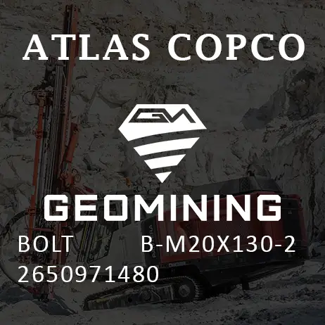 2650971480 БОЛТ B-M20X130-2 Atlas Copco / Epiroc