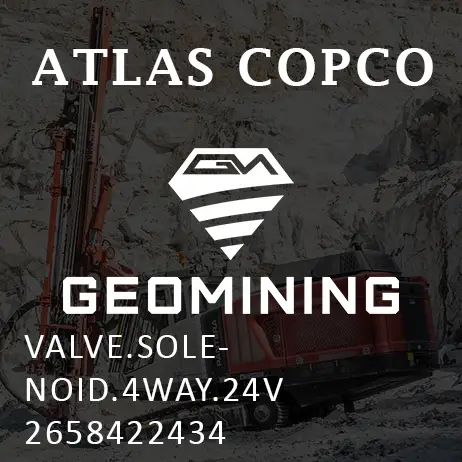 2658422434 КЛАПАН СОЛЕНОИДНЫЙ 4-Х ХОДОВОЙ 24В Atlas Copco / Epiroc